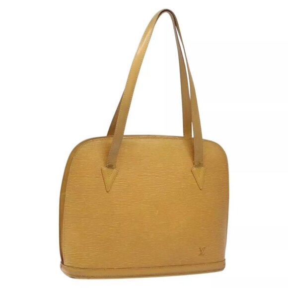 LOUIS VUITTON Epi Lussac Shoulder Bag Yellow - Picture 3 of 16